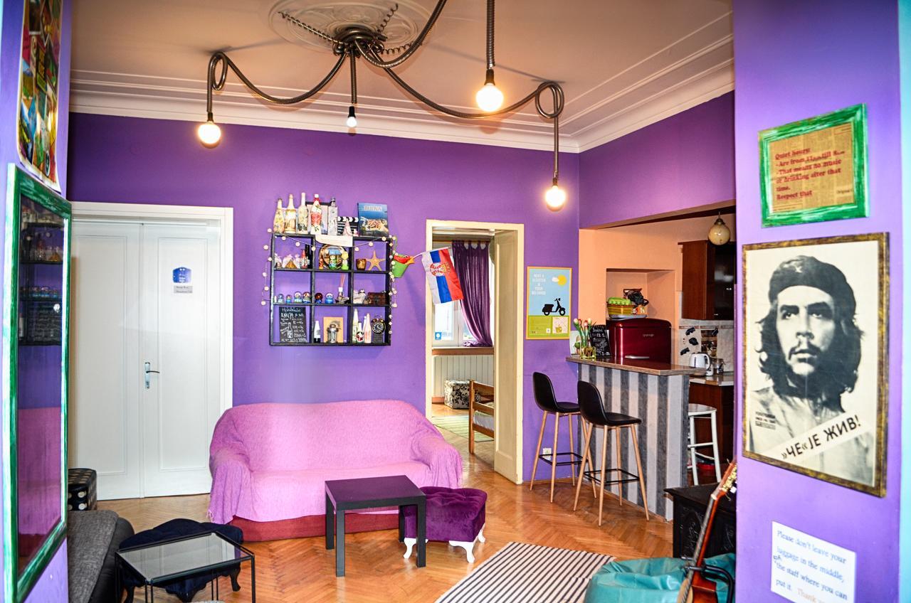 Hostelche Hostel Belgrad Exterior foto