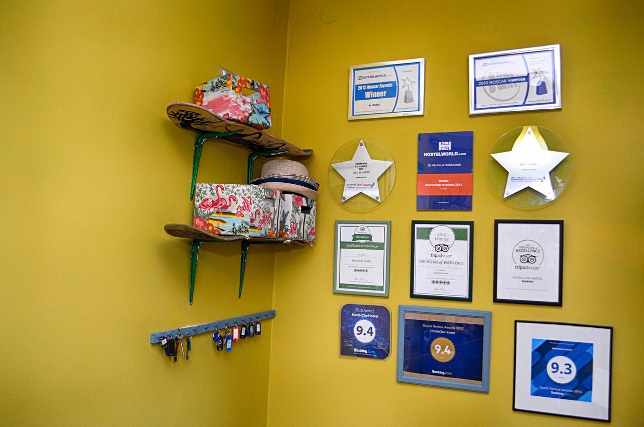 Hostelche Hostel Belgrad Exterior foto